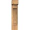 Ekena Millwork Imperial Block Smooth Bracket w/ Offset Brace, Western Red Cedar, 5 1/2"W x 14"D x 26"H BKT0604X14X26IMP05SWR - alternate 4